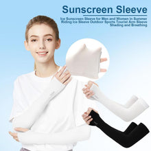 Load image into Gallery viewer, 1 Pair  Sports Running Arm Sleeves Breathable Ice Silk