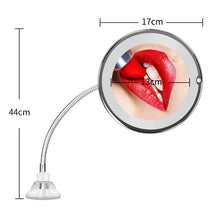 Load image into Gallery viewer, 360 Degree Rotation 10X Magnifying Makeup Mirror
