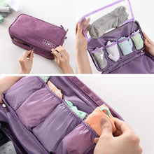 Load image into Gallery viewer, Portable Travel Underwear Bra Storage Bag