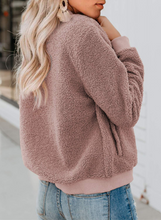 Load image into Gallery viewer, Women Winter Coat Teddy Bomber Jacket