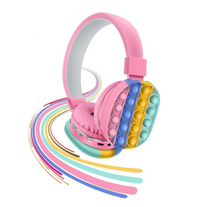Load image into Gallery viewer, Pop It Bubble Wireless Headphones