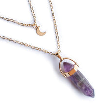Load image into Gallery viewer, Crystal Pendant Necklace Choker