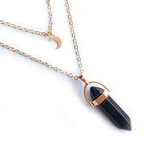 Load image into Gallery viewer, Crystal Pendant Necklace Choker