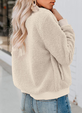Load image into Gallery viewer, Women Winter Coat Teddy Bomber Jacket