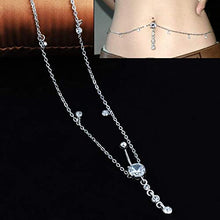 Load image into Gallery viewer, Waist Chain Belt Belly Button Ring