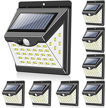 Load image into Gallery viewer, 40 LED Waterproof Outdoor Solar Motion Sensor Lights