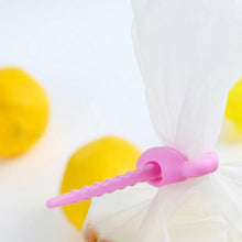 Load image into Gallery viewer, 10Pcs Multi-use Food Grade Silicone Bag Clip Ties Management Zip Food Saver
