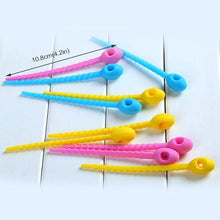 Load image into Gallery viewer, 10Pcs Multi-use Food Grade Silicone Bag Clip Ties Management Zip Food Saver