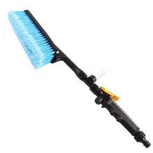 Load image into Gallery viewer, Car Soft Wash Brush Cleaning Tool Water Flow Switch Retractable Long Handle
