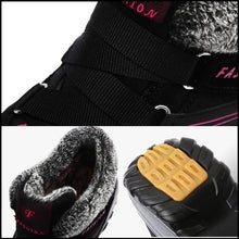Load image into Gallery viewer, Anti-skid Waterproof Comfortable Cashmere Witer Warm Outdoor Hiking Shoes