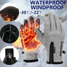 Load image into Gallery viewer, Unisex Winter Warm Windproof Waterproof Touch Screen Gloves