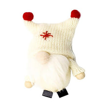 Load image into Gallery viewer, 1PC Wool Cute Gnome Doll Christmas Santa Claus Doll  Hanging Ornaments