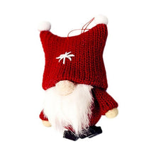 Load image into Gallery viewer, 1PC Wool Cute Gnome Doll Christmas Santa Claus Doll  Hanging Ornaments