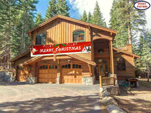 Load image into Gallery viewer, Merry Christmas Banner Huge Xmas Home Outdoor Party Decoration