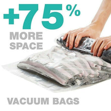 Load image into Gallery viewer, Vacuum Storage Bag for Clothes Quilt with Valve Sealer Foldable Compressed Organizer