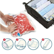 Load image into Gallery viewer, Vacuum Storage Bag for Clothes Quilt with Valve Sealer Foldable Compressed Organizer