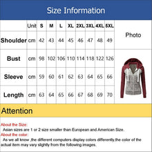 Load image into Gallery viewer, Womens Casual Sweatshirts Color Stitching Striped Hoodies