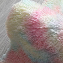 Load image into Gallery viewer, Soft Fluffy Rugs Rainbow Round Anti-Skid Area Rug