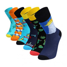 Load image into Gallery viewer, Bolero Funny 6 Pack -Color Socks