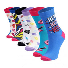 Load image into Gallery viewer, Bolero Funny 6 Pack -Color Socks