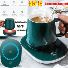 Load image into Gallery viewer, 55° USB Constant Temperature Heating Coaster USB Electric Heated Pad