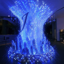 Load image into Gallery viewer, Waterproof 8 Modes Solar Powered Copper Wire String Lights Tree Christmas Decoration