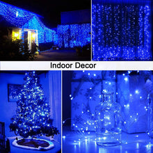 Load image into Gallery viewer, Waterproof 8 Modes Solar Powered Copper Wire String Lights Tree Christmas Decoration