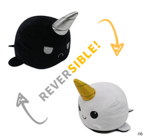 Load image into Gallery viewer, Reversible Face Plush Toy