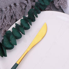 Load image into Gallery viewer, 30Pcs Full Tableware Multicolor Stainless Steel Cutlery Set