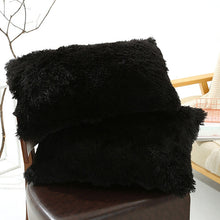 Load image into Gallery viewer, Faux Fur Soft Soild Decorative Pillowcase