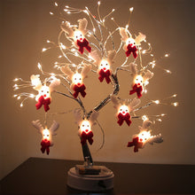 Load image into Gallery viewer, 10 LEDs 5.4ft Waterproof Christmas Snowman String Lights