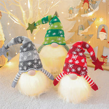 Load image into Gallery viewer, Christmas Long Hat Gnome Plush Doll with Lights