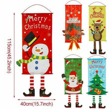 Load image into Gallery viewer, Christmas Porch Door Banner