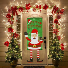 Load image into Gallery viewer, Christmas Porch Door Banner