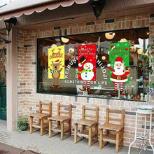 Load image into Gallery viewer, Christmas Porch Door Banner