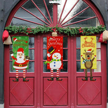 Load image into Gallery viewer, Christmas Porch Door Banner
