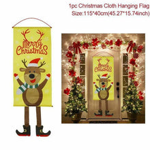 Load image into Gallery viewer, Christmas Porch Door Banner