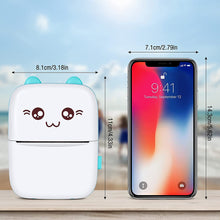 Load image into Gallery viewer, Portable Mini Printer Pocket Inkless Thermal Printer