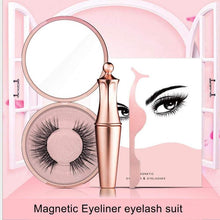 Load image into Gallery viewer, 3D Magnetic Eyelashes and Eyeliner Set