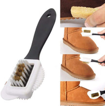 Load image into Gallery viewer, 3 Pack Suede & Nubuck 4 Way Shoes Brush Cleaner Kit