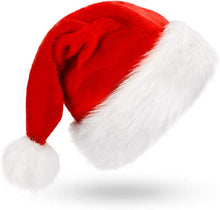 Load image into Gallery viewer, Unisex Velvet Comfort Christmas Hats For Adults, Kids