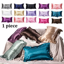 Load image into Gallery viewer, Double-sided Silk Pillowcase Mulberry Silk Pillowslip