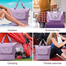 Load image into Gallery viewer, Waterproof Large Capacity Folding Bottom Extension Design Travel Bag