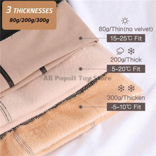 Load image into Gallery viewer, Winter Women's Fleece Tights Translucent Pantyhose Warm Tights