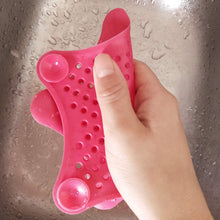 Load image into Gallery viewer, 4 Pack Bathroom Drain Hair Catcher Sink Strainer Filter Shower Cover