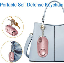 Load image into Gallery viewer, 2 Pack Safe Sound Personal Alarm Self Defense Alarm Keychain With Light