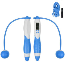Load image into Gallery viewer, Digital LCD Jump Jumping Skipping Rope Calorie Count Counter Timer Fitness