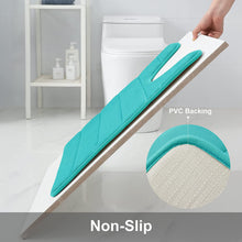 Load image into Gallery viewer, U-Shaped Non Slip Memory Foam Contour Toilet Bath Rug
