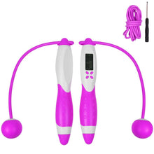 Load image into Gallery viewer, Digital LCD Jump Jumping Skipping Rope Calorie Count Counter Timer Fitness