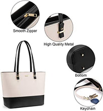 Load image into Gallery viewer, Women Fashion Tote Bags Shoulder Bag Top Handle Satchel Purse Set 3pcs